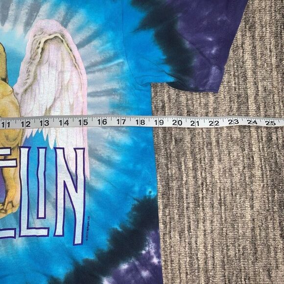 Led Zeppelin 2012 Tie Dye Swan Song Concert Tour T-Shirt Short Sleeve Men's S - Picture 4 of 6